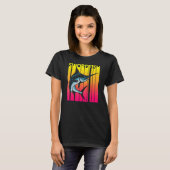 T-shirt Poisson d'espadon rétro (Devant entier)