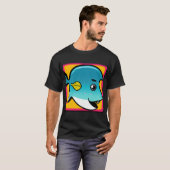 T-shirt Poisson Dessin Animé (Devant entier)