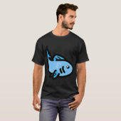 T-shirt Poisson Dessin Animé (Devant entier)