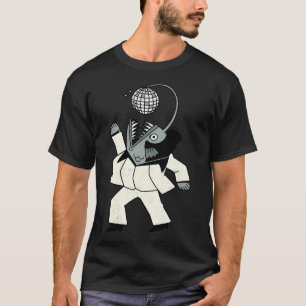 T-shirt Poisson disco