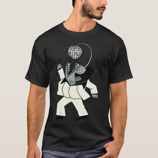 T-shirt Poisson disco (Devant)