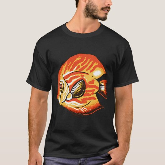 T-shirt Poisson discus (Devant)
