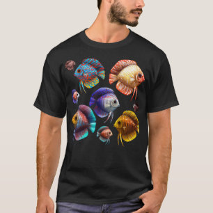 T-shirt Poisson Discus