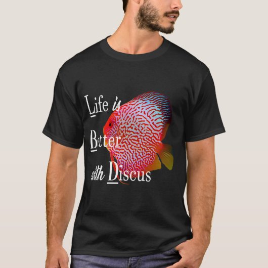 T-shirt Poisson Discus (Devant)