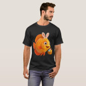 T-shirt Poisson Discus de Pâques (Devant entier)