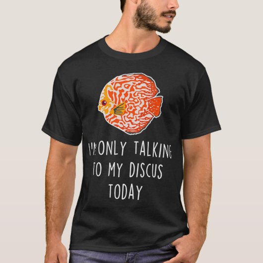 T-shirt Poisson Discus Parlant À (Devant)