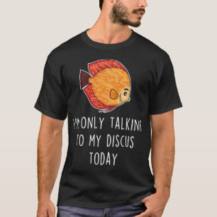 T-shirt Poisson Discus Parlant À