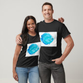 T-shirt Poisson Discus Tropical Turquoise (Unisexe)