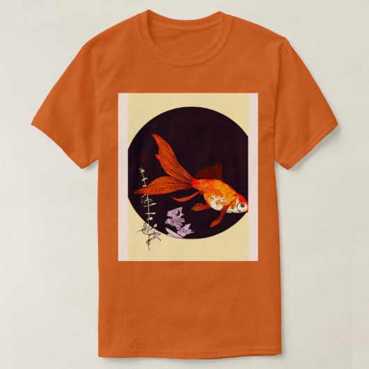 T-shirt Poisson d'or japonais (Design devant)