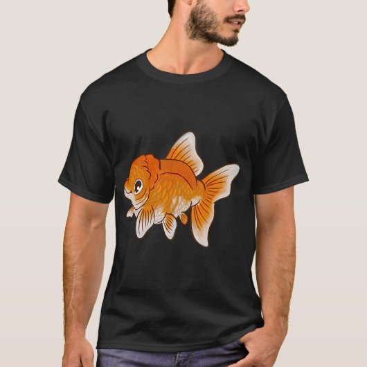 T-shirt Poisson doré (Devant)