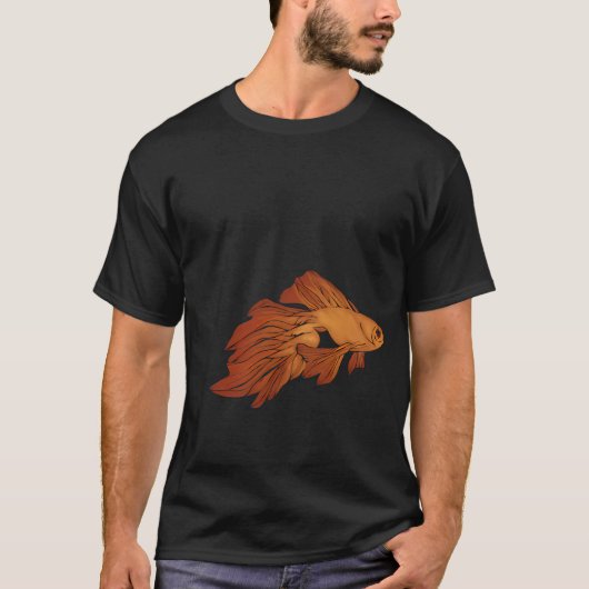 T-shirt Poisson Doré (Devant)