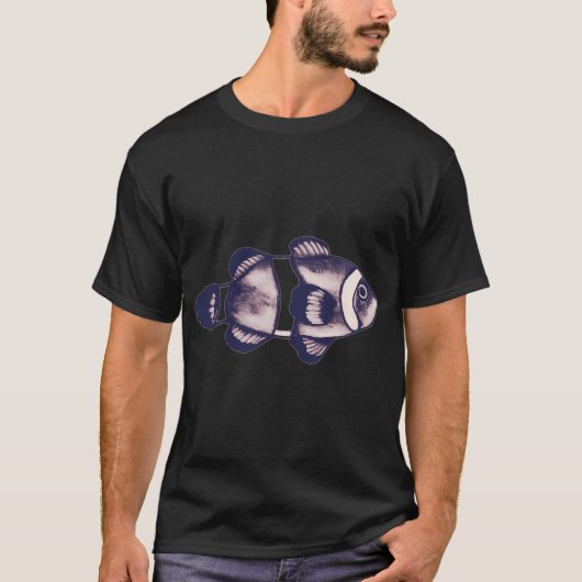 T-shirt Poisson doré (Devant)
