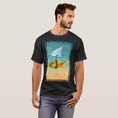 T-shirt poisson doré (Devant entier)