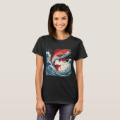 T-shirt Poisson doré sauteur (Devant entier)