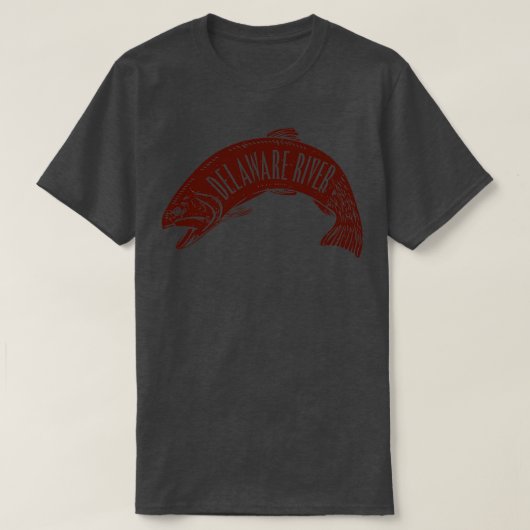 T-shirt Poisson du Delaware (Design devant)