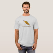 T-shirt poisson en bois (Devant entier)