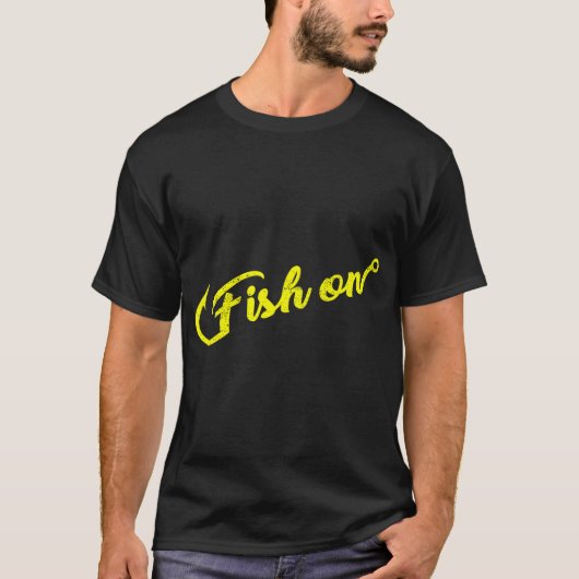 T-shirt Poisson en jeu (Devant)