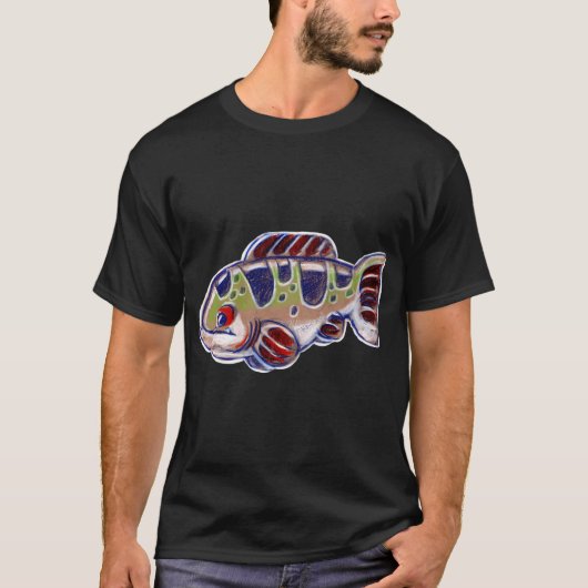 T-shirt Poisson Épais (Devant)