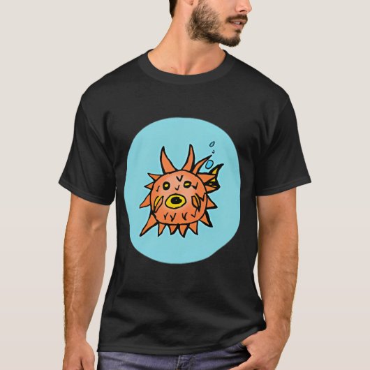 T-shirt Poisson épineux (Devant)