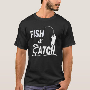 T-shirt Poisson Et Catch À L'Extérieur Sport Hobby Et Lois
