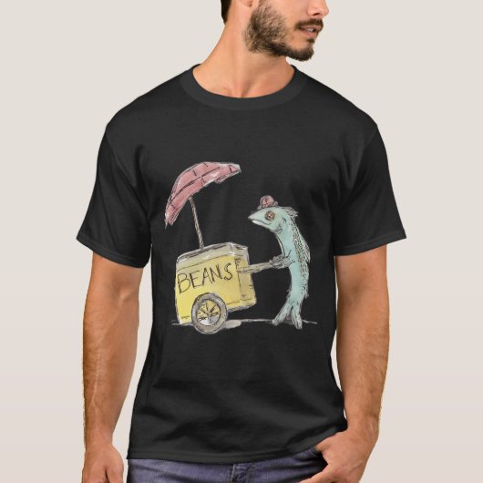 T-shirt Poisson et Haricots (Devant)