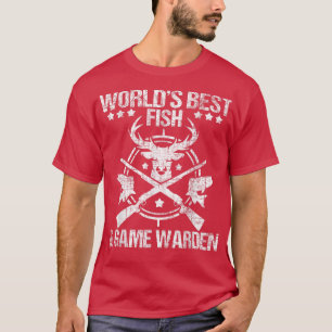 T-shirt Poisson Et Jeu Gardien De La Faune Conservation De