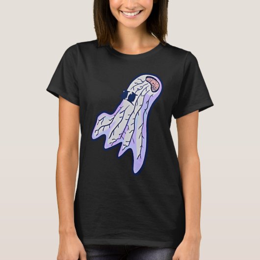 T-shirt Poisson fantomatique low fi (Devant)