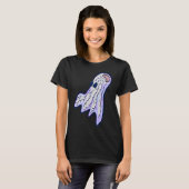 T-shirt Poisson fantomatique low fi (Devant entier)