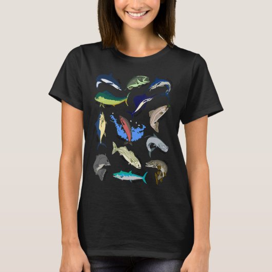 T-shirt Poisson flash (Devant)