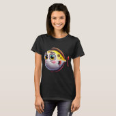 T-shirt Poisson flétan adorable (Devant entier)