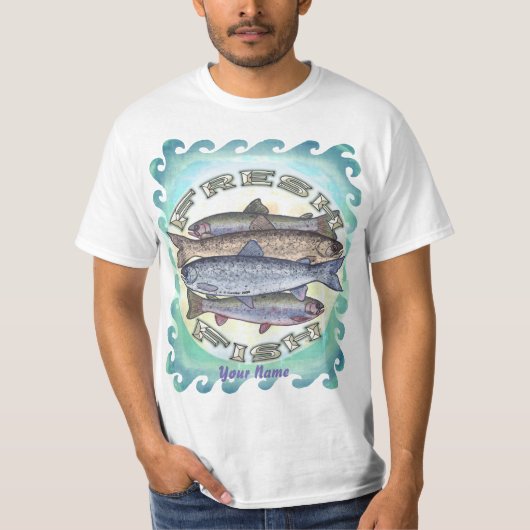 T-shirt Poisson frais (Devant)