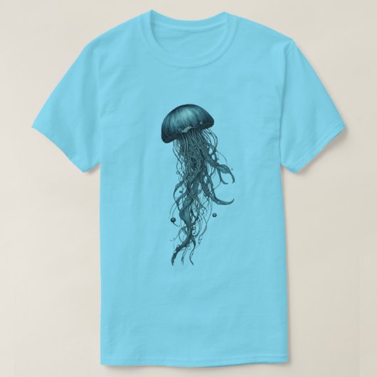 T-shirt Poisson gelé (Design devant)