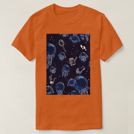 T-shirt Poisson gelé (Design devant)