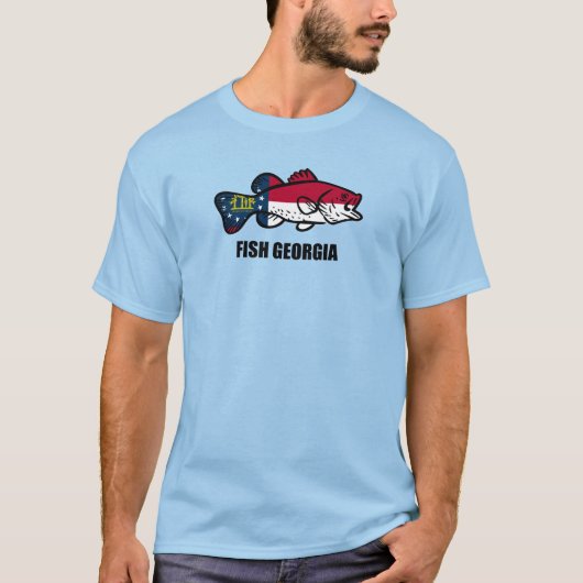 T-shirt Poisson Géorgie (Devant)