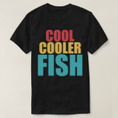 T-shirt Poisson Glacière cool (Design devant)