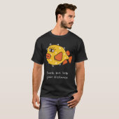 T-shirt poisson-globe (Devant entier)