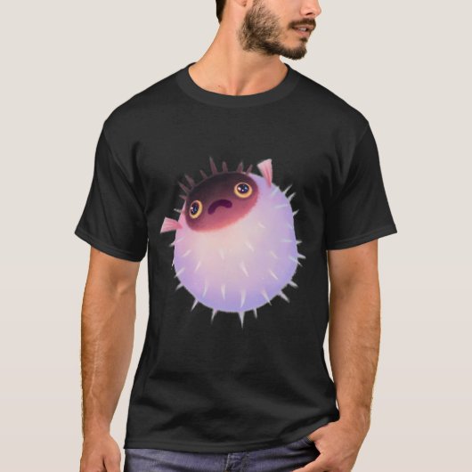 T-shirt Poisson-globe (Devant)