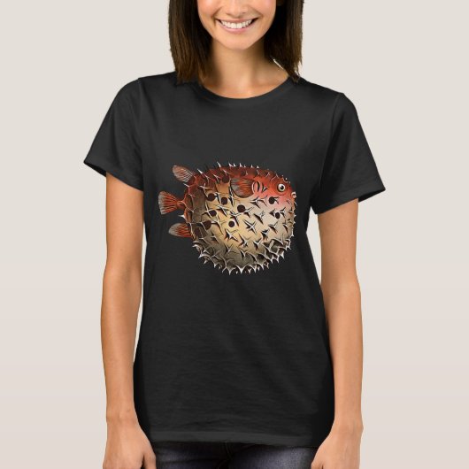 T-SHIRT POISSON GONFLEUR (Devant)