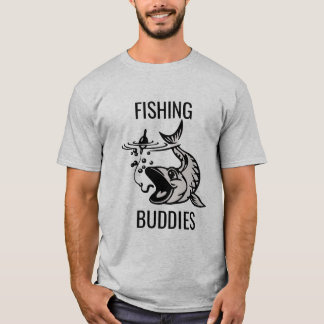 T-shirt Poisson Graphique Buddies de pêche