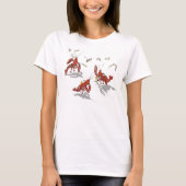 T-shirt Poisson-griffes des Partydas (Devant)