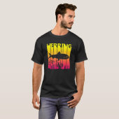 T-shirt Poisson Hareng Rétro (Devant entier)