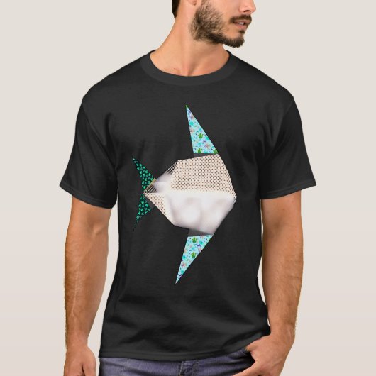 T-shirt poisson heureux (Devant)