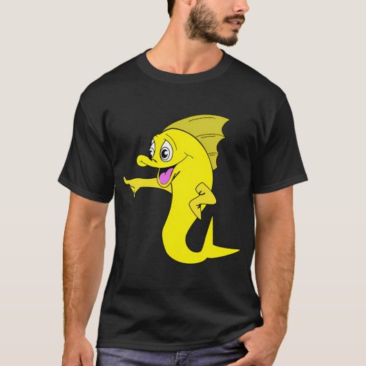 T-shirt Poisson Heureux (Devant)