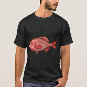 T-shirt Poisson - Hoplostète orange (Hoplostethus atlantic
