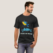 T-shirt Poisson hors de l'eau (Devant entier)
