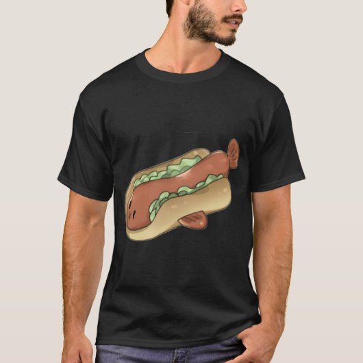 T-shirt Poisson Hotdog (Devant)