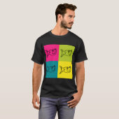 T-shirt Poisson idiot (Devant entier)