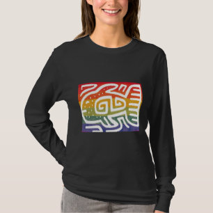 T-shirt Poisson Iris Poisson Coloré
