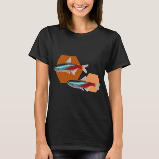 T-shirt poisson japonais (Devant)