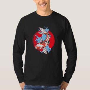 T-shirt Poisson japonais Koi Koi Pond Carpe